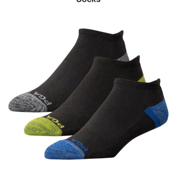 PGA Tour Underwear & Socks New Pga Tour Mens No Show Tab 2 Pack